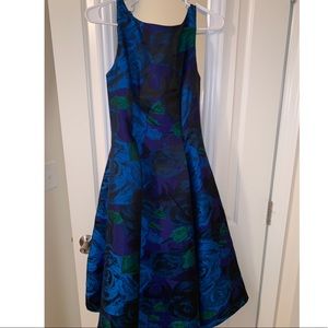 Adrianna Papell tea length spring dress